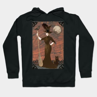 Clean Sweep Witch Hoodie